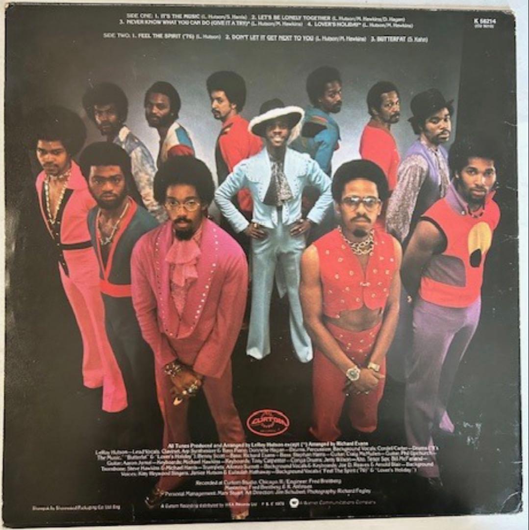 Leroy Hutson - Feel the Spirit UKオリジナル