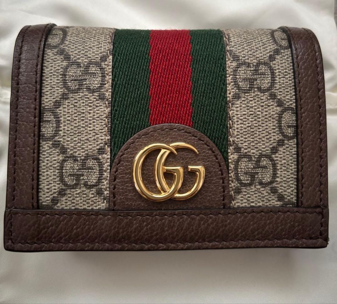 ビ*ー様 GUCCI オフィディア ミニ財布