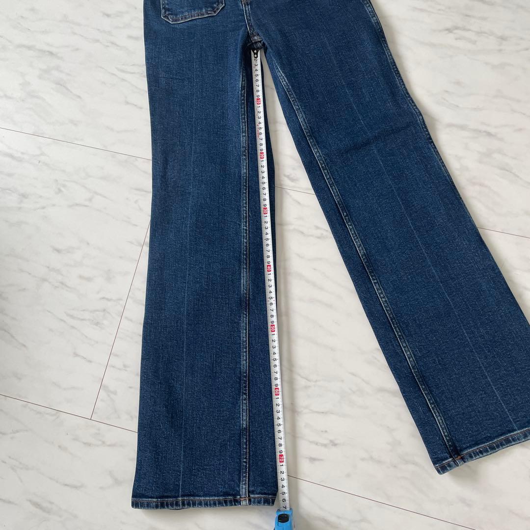Polo Ralph Lauren ダークブルー フレアデニムパンツS ポロ