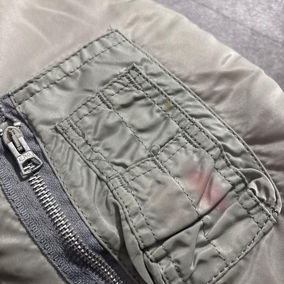 90s alpha reversible ma-1 USA製　希少色　M