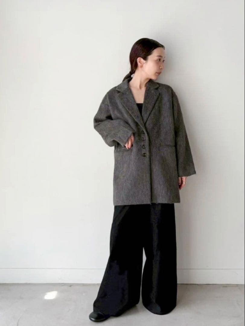 SELECTMOCA by son シャギールーズジャケットコート 新品 未使用