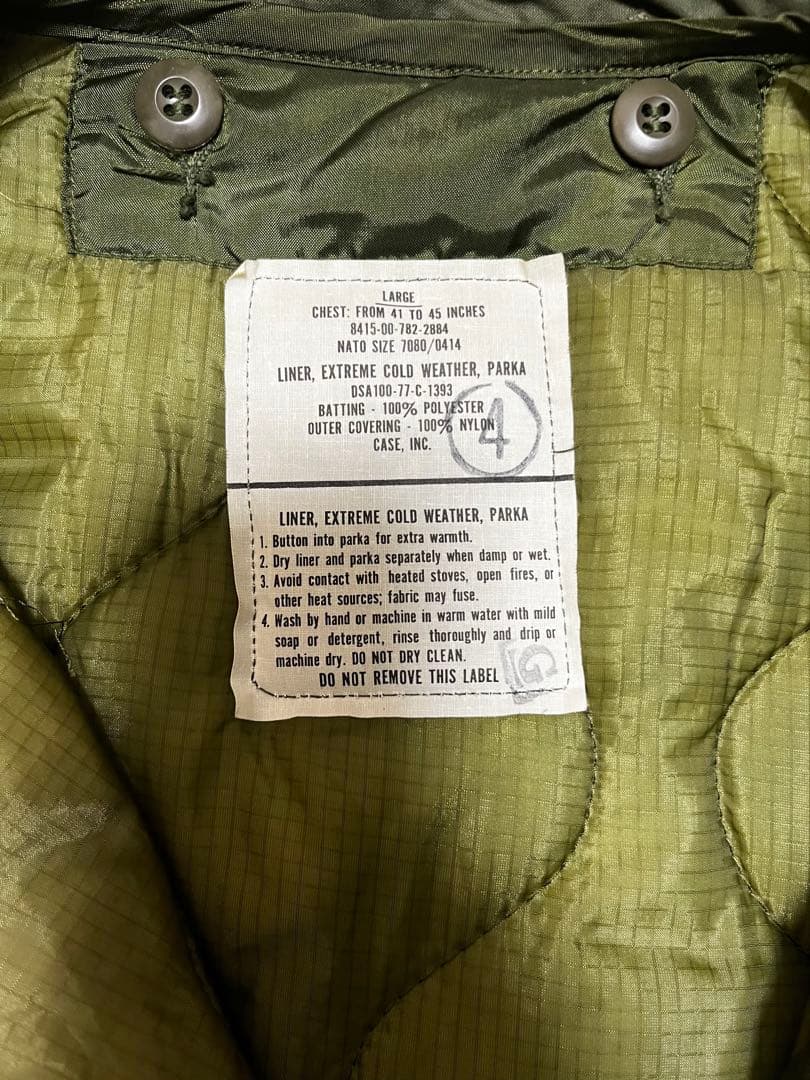 80s USARMY M65 M-65 モッズコート フィッシュテール