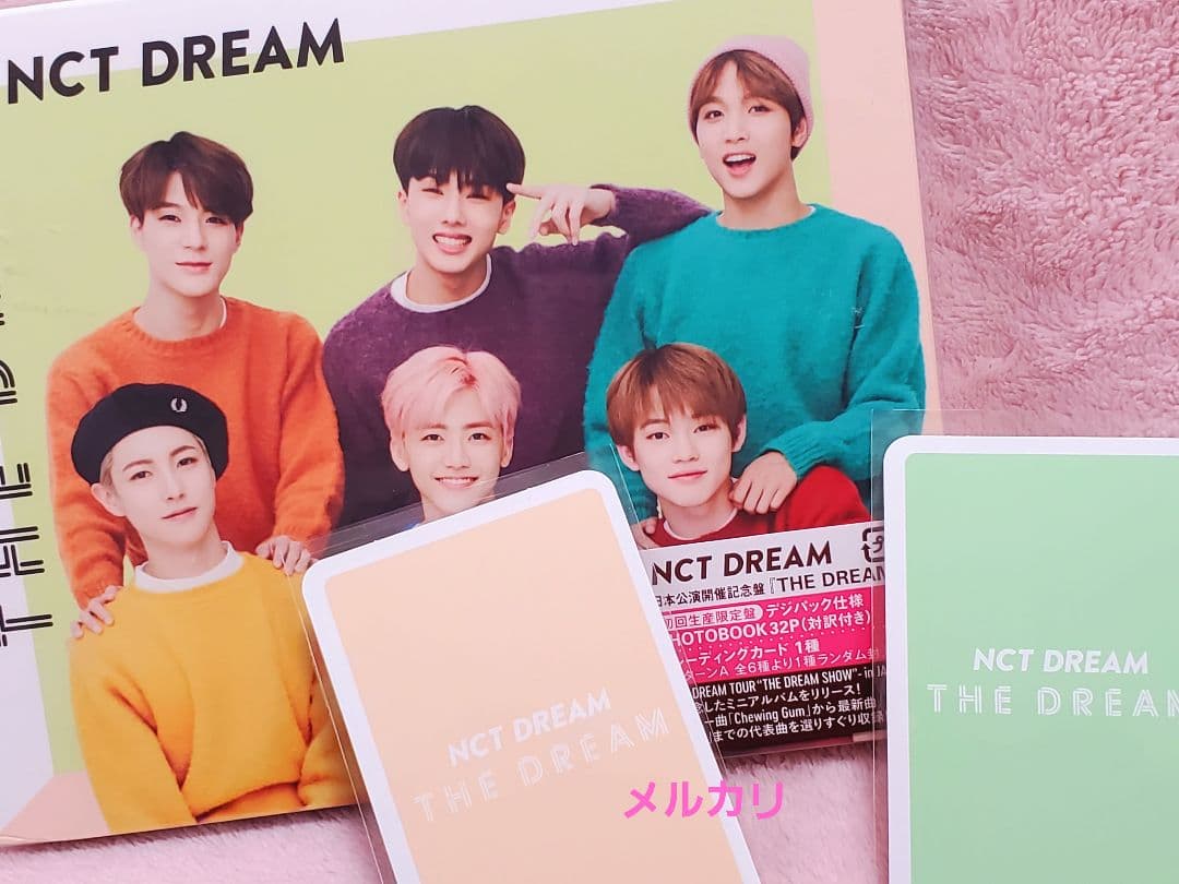 nct THE DREAM ロンジュン トレカ 初回生産限定盤 cd