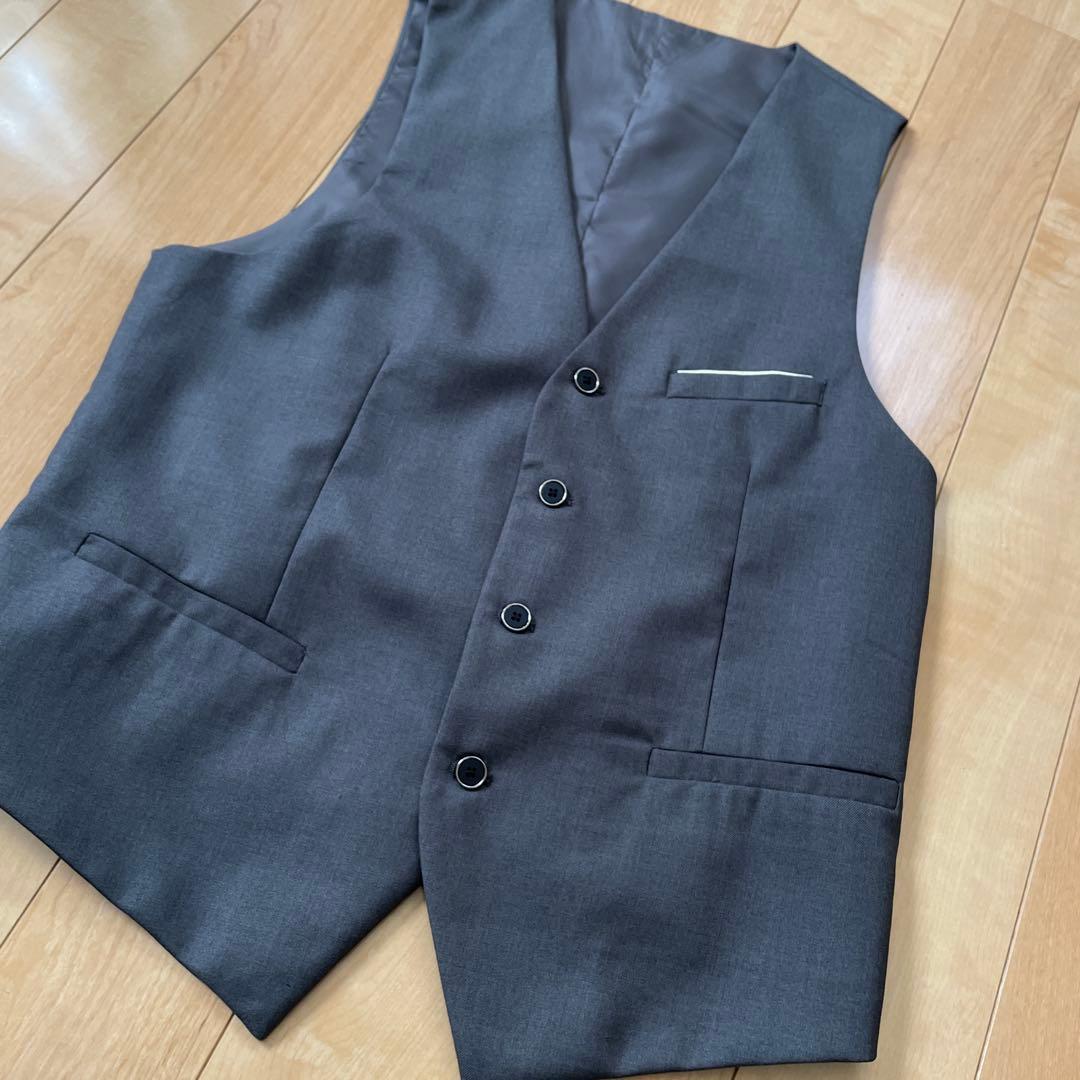 メンズ タキシードスーツセット 3点