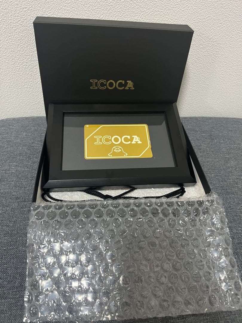 ゴールドICOCA（イコカ）カード非売品