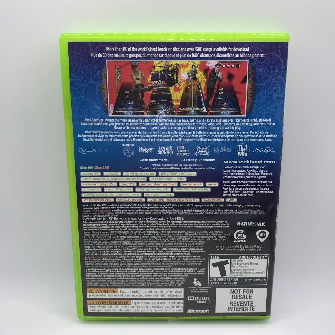 JVG-513 XBOX360 ROCKBAND3 北米版