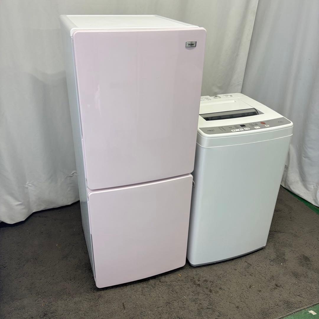 K89⭕️冷蔵庫　洗濯機　６キロ　一人暮らし　家電セット　安い　ピンク　設置無料