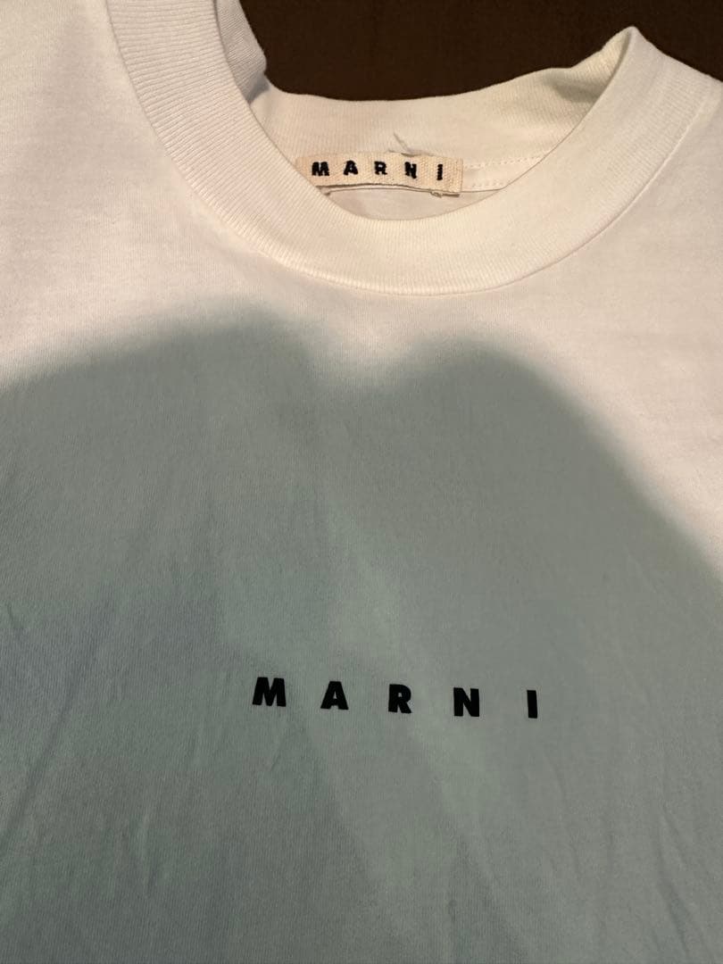 MARNI ホワイト Tシャツ
