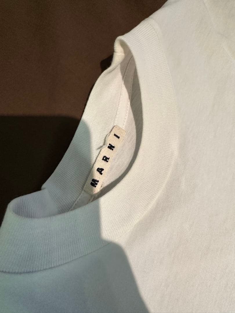 MARNI ホワイト Tシャツ