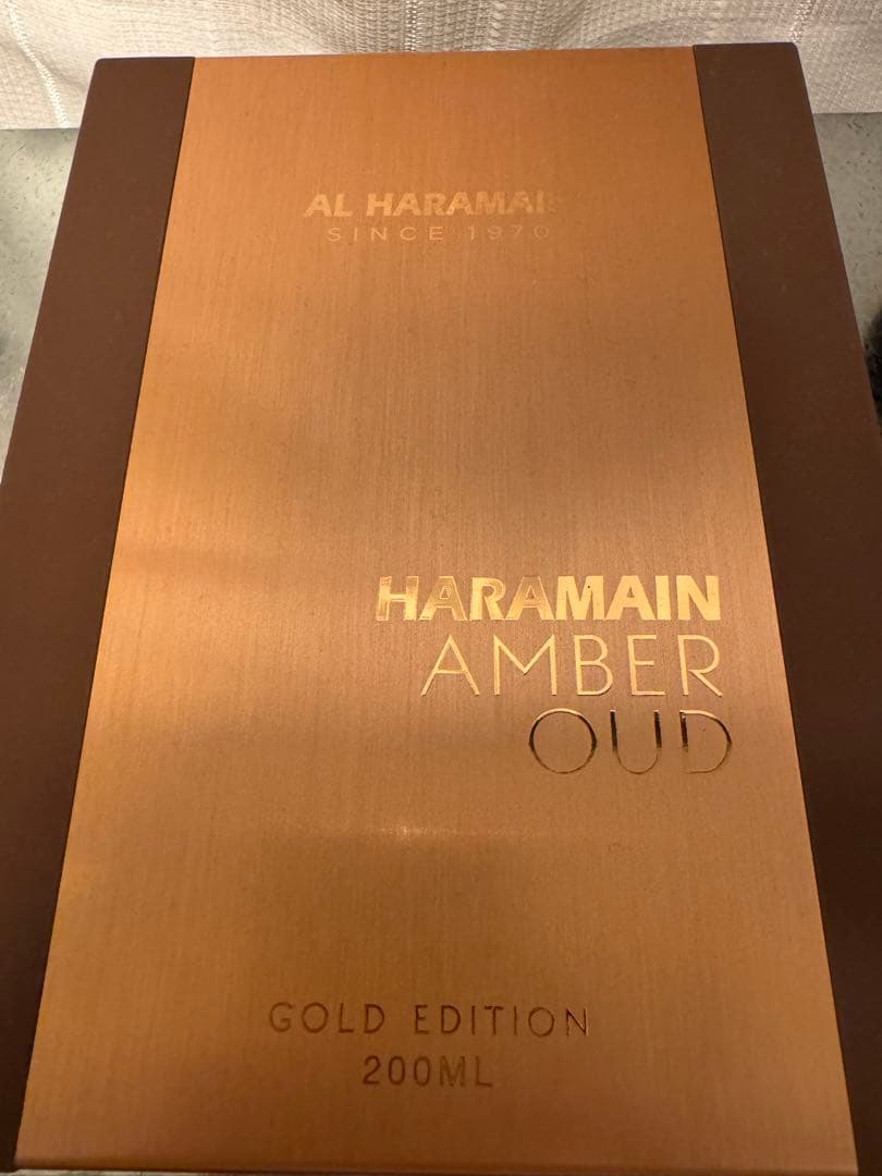 香水(ユニセックス) AL HARAMAIN AMBER OUD GOLD EDITION 200ML