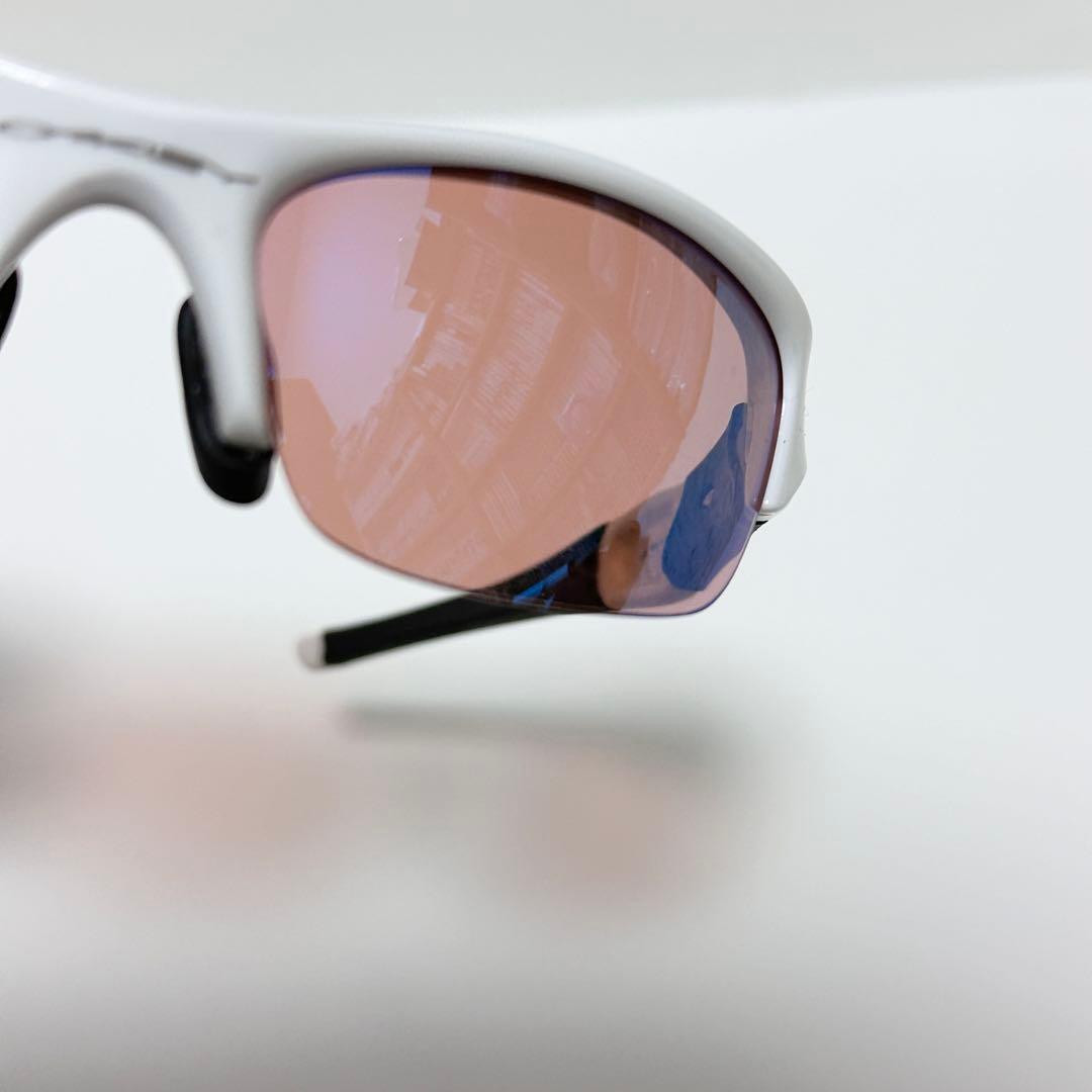 Oakley スポーツサングラス ホワイト/ブラック