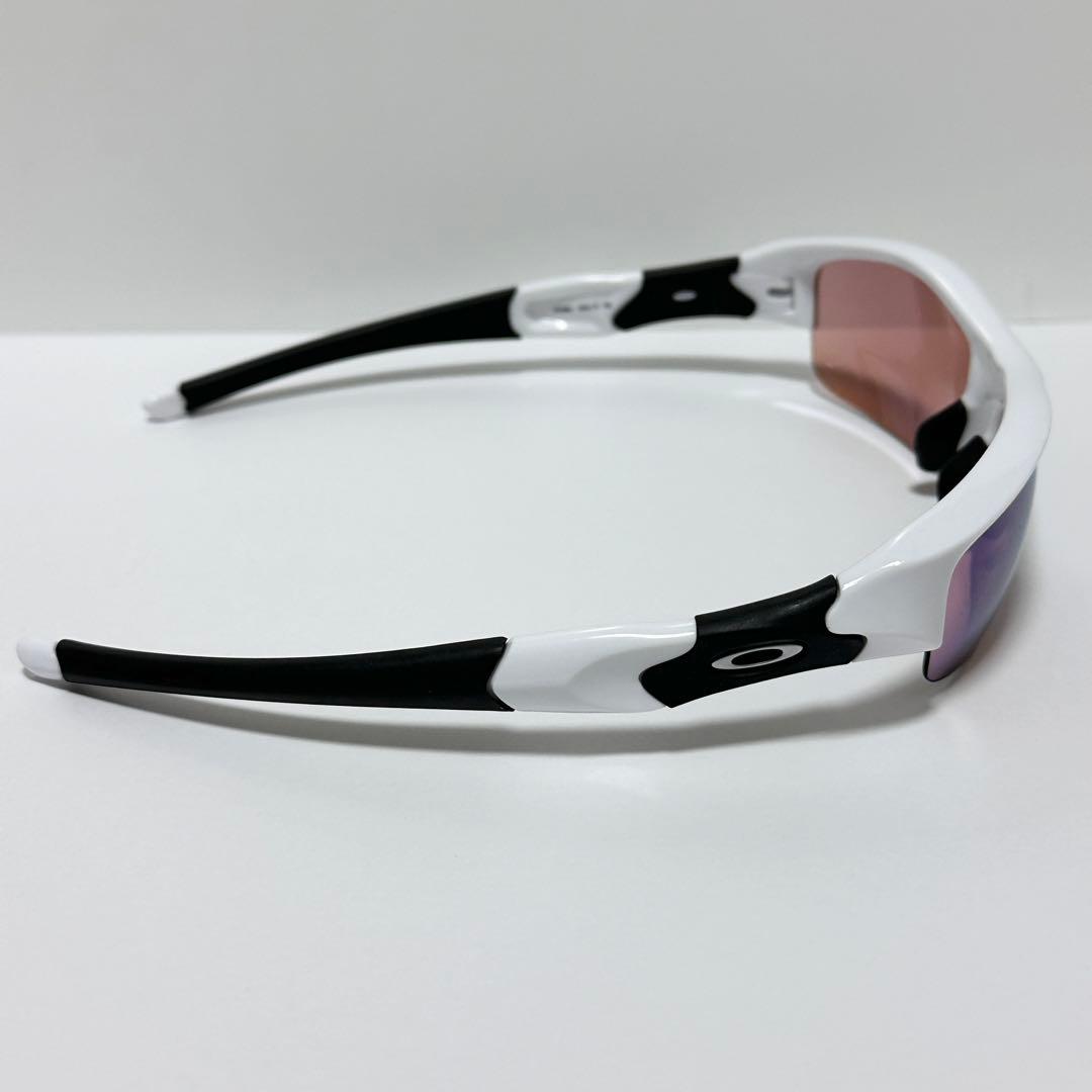 Oakley スポーツサングラス ホワイト/ブラック