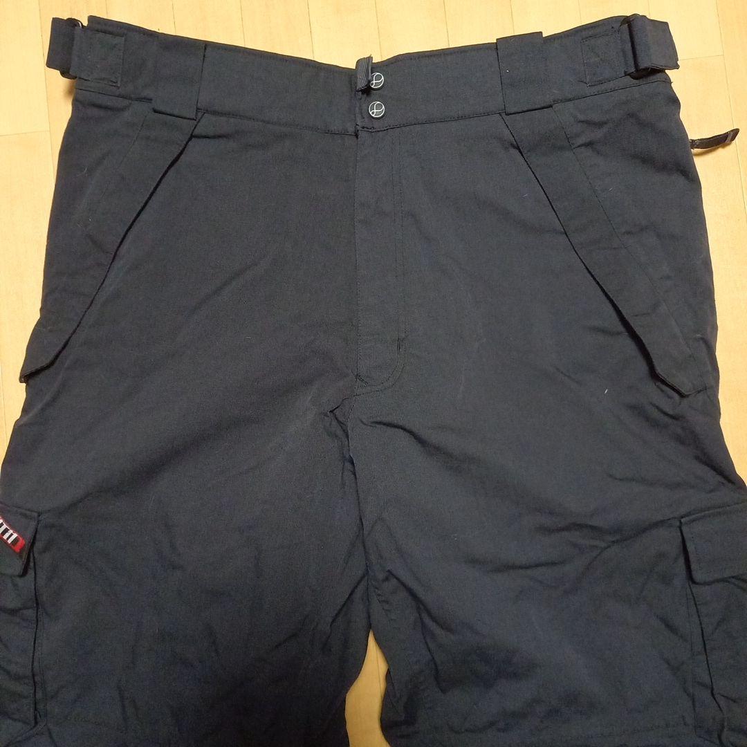 ​【いろはす】00's BURTON カーゴパンツ ブラック バイオライト