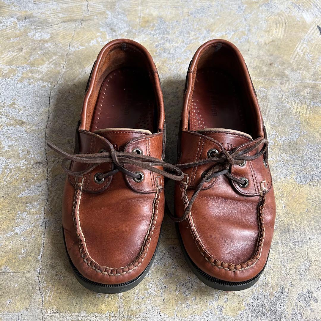 USA L.L.Bean カスコベイボートモック デッキシューズ US8