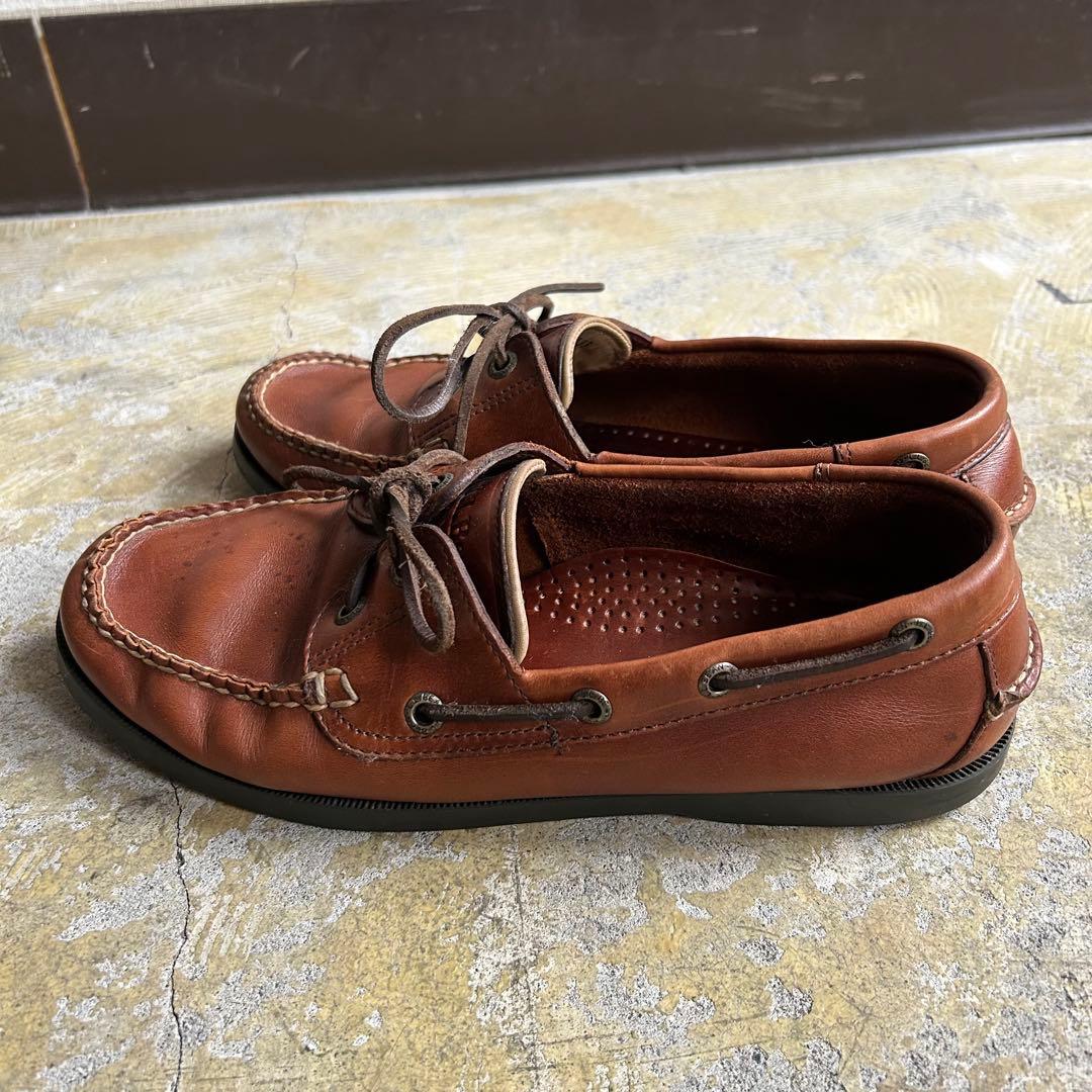 USA L.L.Bean カスコベイボートモック デッキシューズ US8