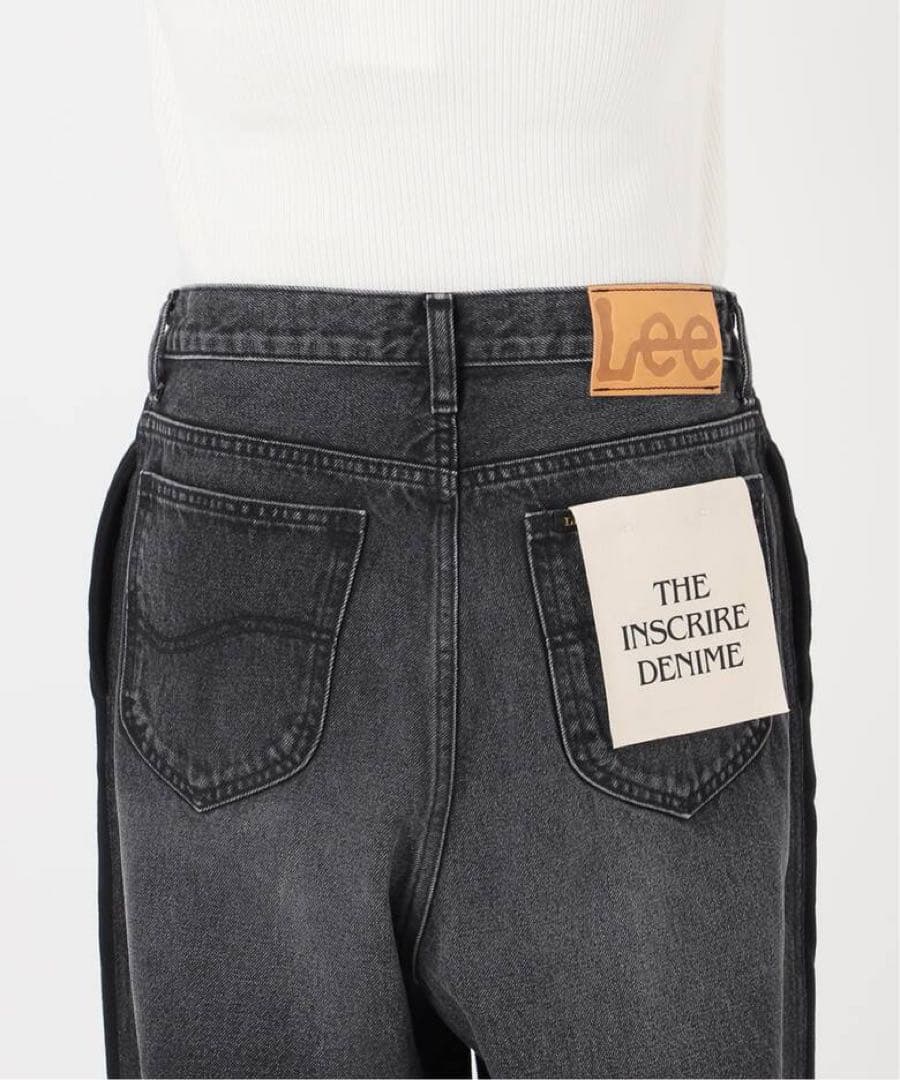 新品　INSCRIRE LEE LESSAGEドッキングパンツ　デニム