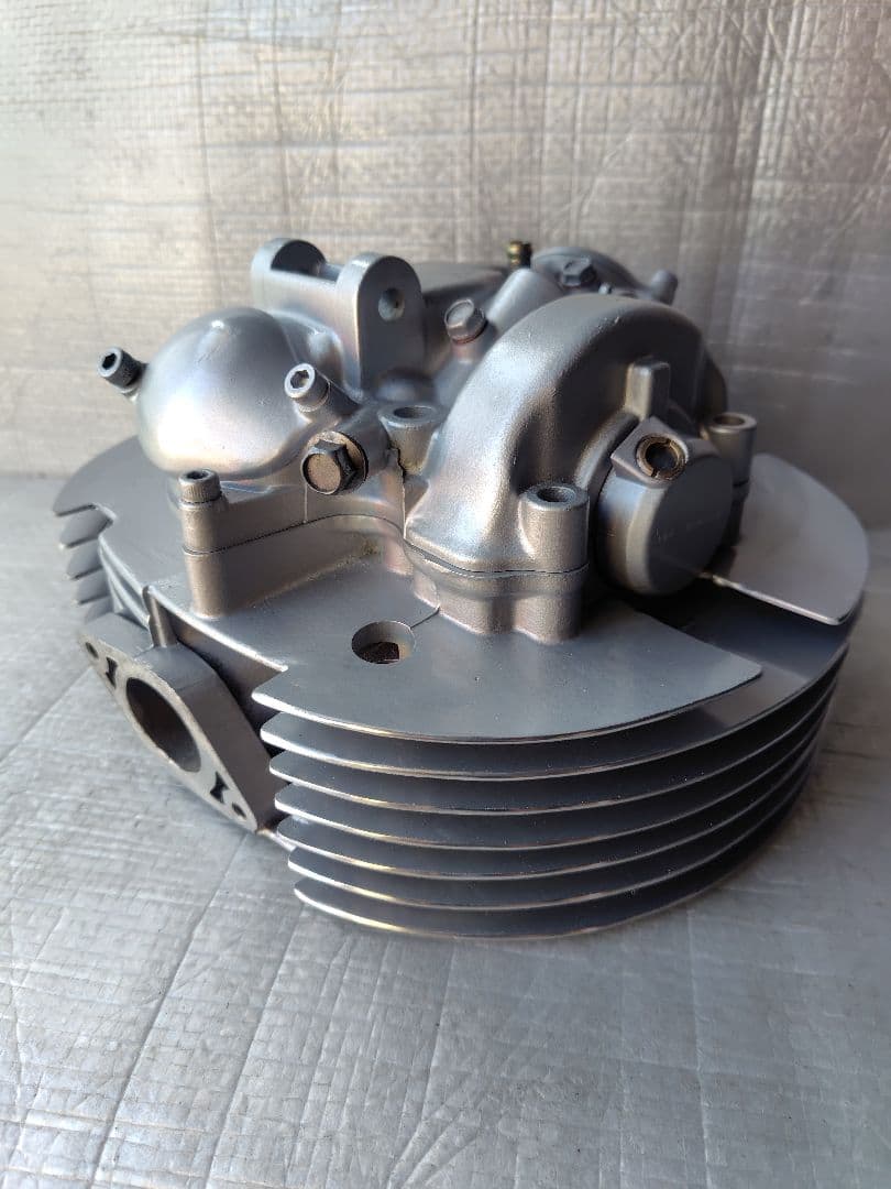 ★SR400★ビッグフィンシリンダーヘッド★ラウンドタイプ★ワンオフ製作★