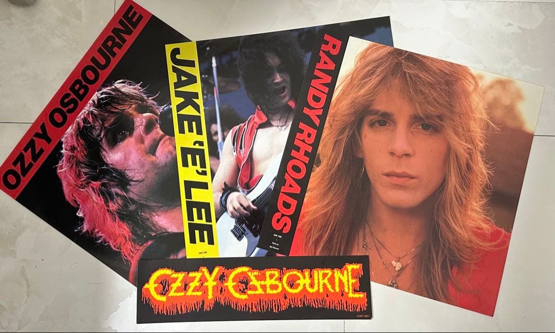 オジー・オズボーン　レコード2枚セット