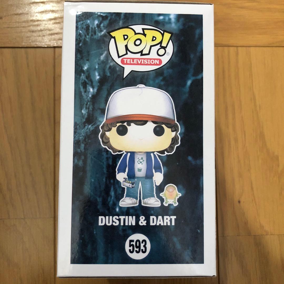 希少 funko popストレンジャーシングス ダスティン&ダート 限定