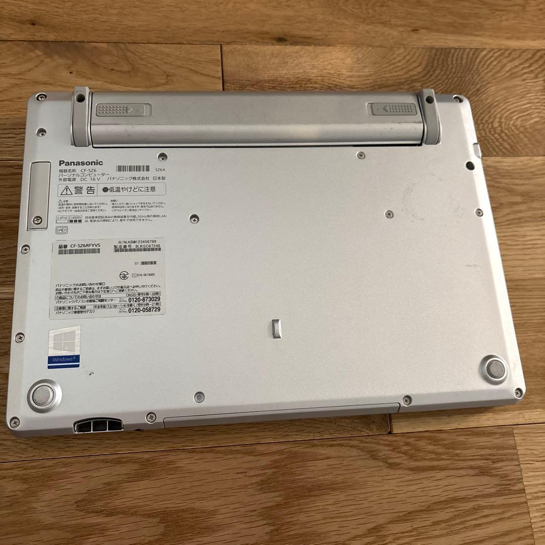ジャンク Panasonic Lets note CF-SZ6RFYVS