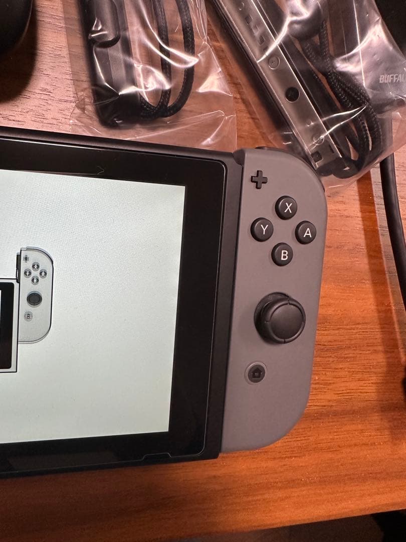 完品 Nintendo Switch 本体 グレー コントローラー付き
