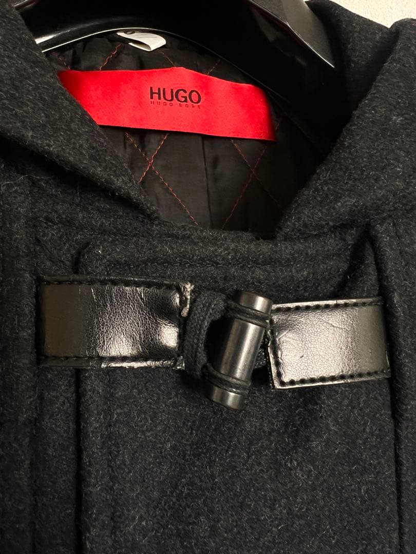 海外購入＊美品＊HUGO BOSSコート＊ダッフルコート＊上品な質感