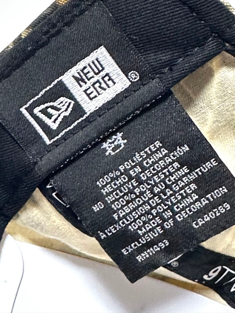 Stussy x new era キャップ