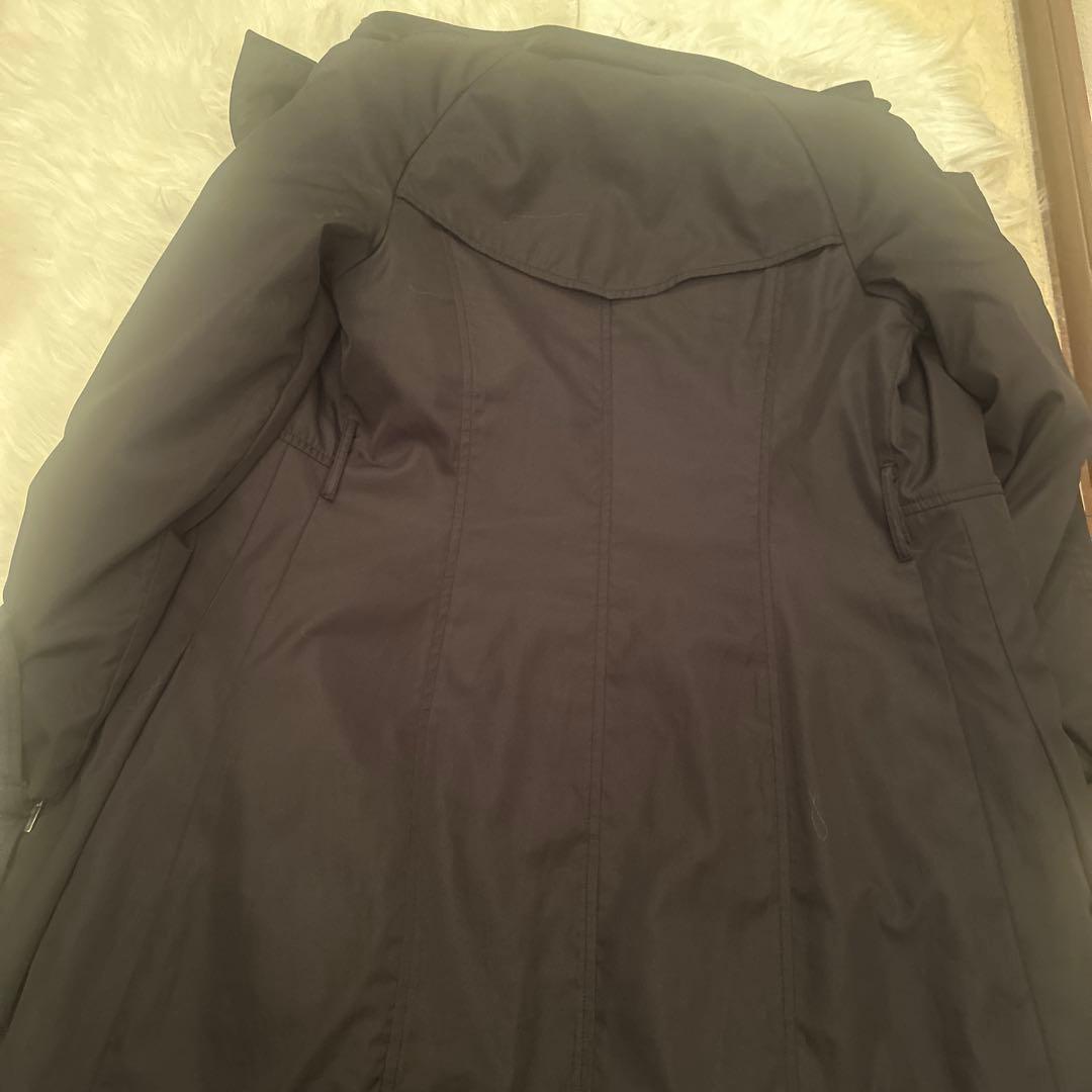 【MaxMara】スプリングコートイタリア製レディーストレンチブラック美品