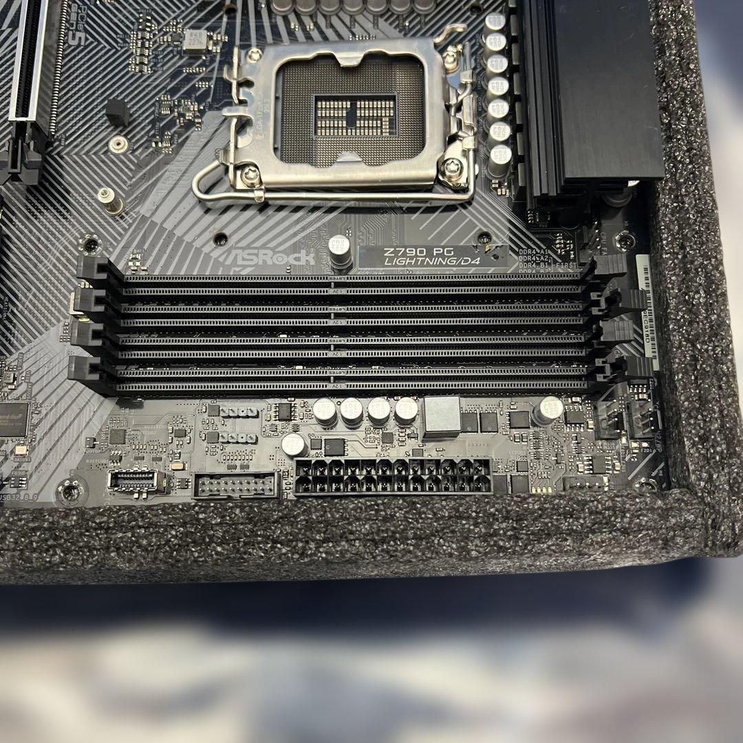 動作確認済　ASRock マザーボード Z790 PG Lightning/D4