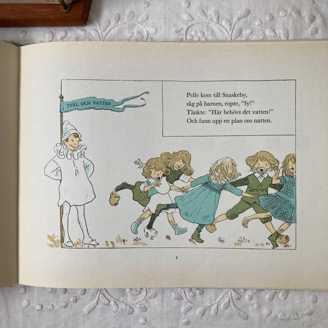 L863 洋書古書　北欧アンティーク　希少！オッティリア・アーデルボリの絵本