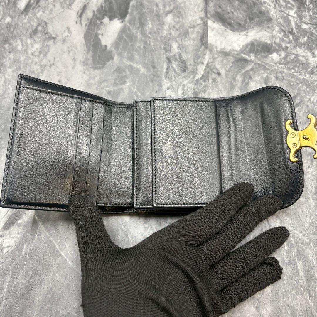 美品✨セリーヌ　トリオンフ　おり財布　ミニ財布