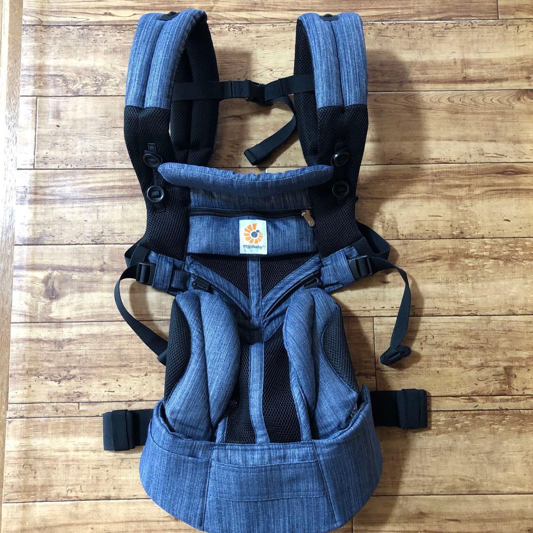 【美品】ergobaby OMNI 360 クールエア 抱っこひも