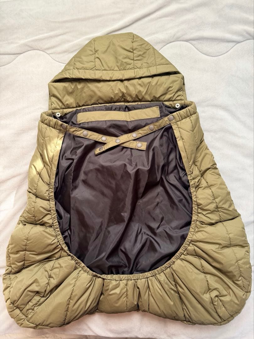 【THE NORTH FACE】抱っこひも用ダウン　オリーブグリーン