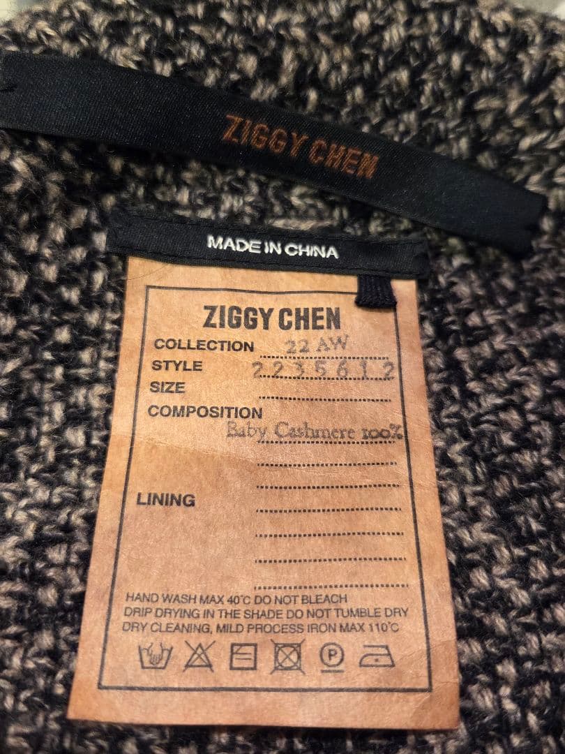 帽子 ZIGGY CHEN 22aw cashmere beanie