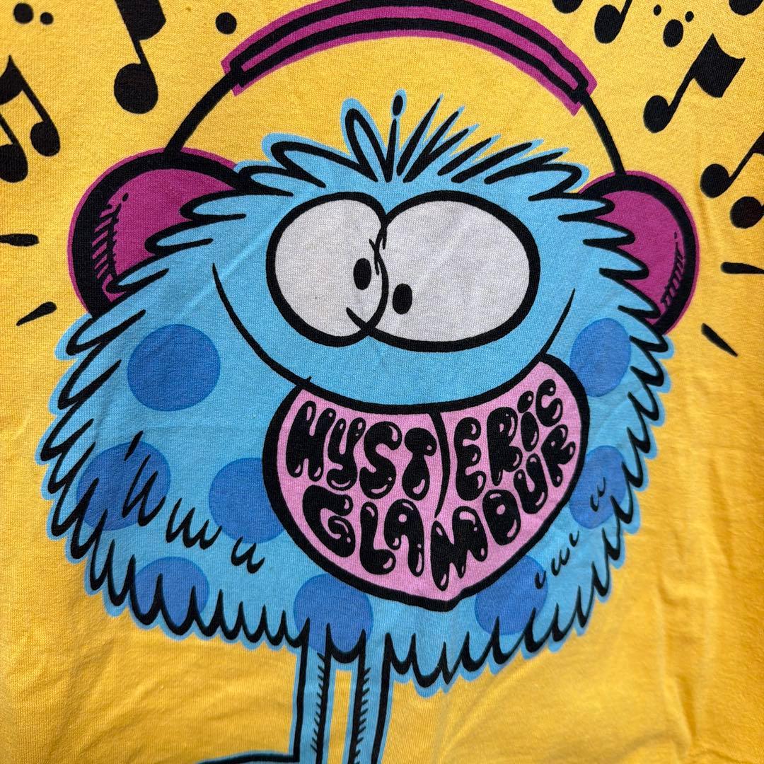 ヒステリックグラマー ケビンライオンズ コラボ Tシャツ L 音符 モンスター