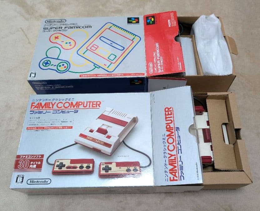 ニンテンドークラシックミニ ファミコン&スーパーファミコン セット
