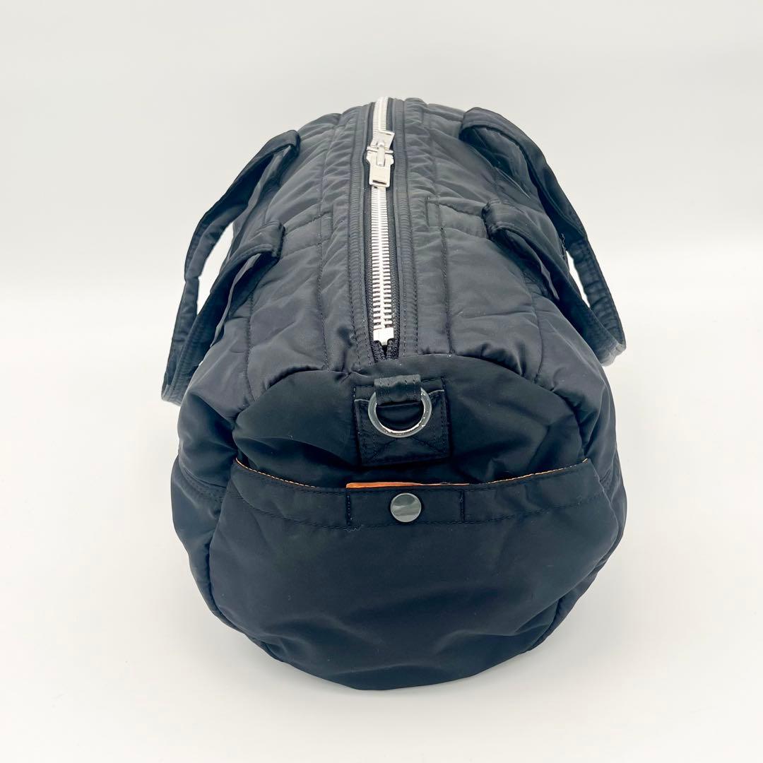 極美品 ポーター タンカー 2WAY ボストンバッグ ショルダー黒 ミニボストン