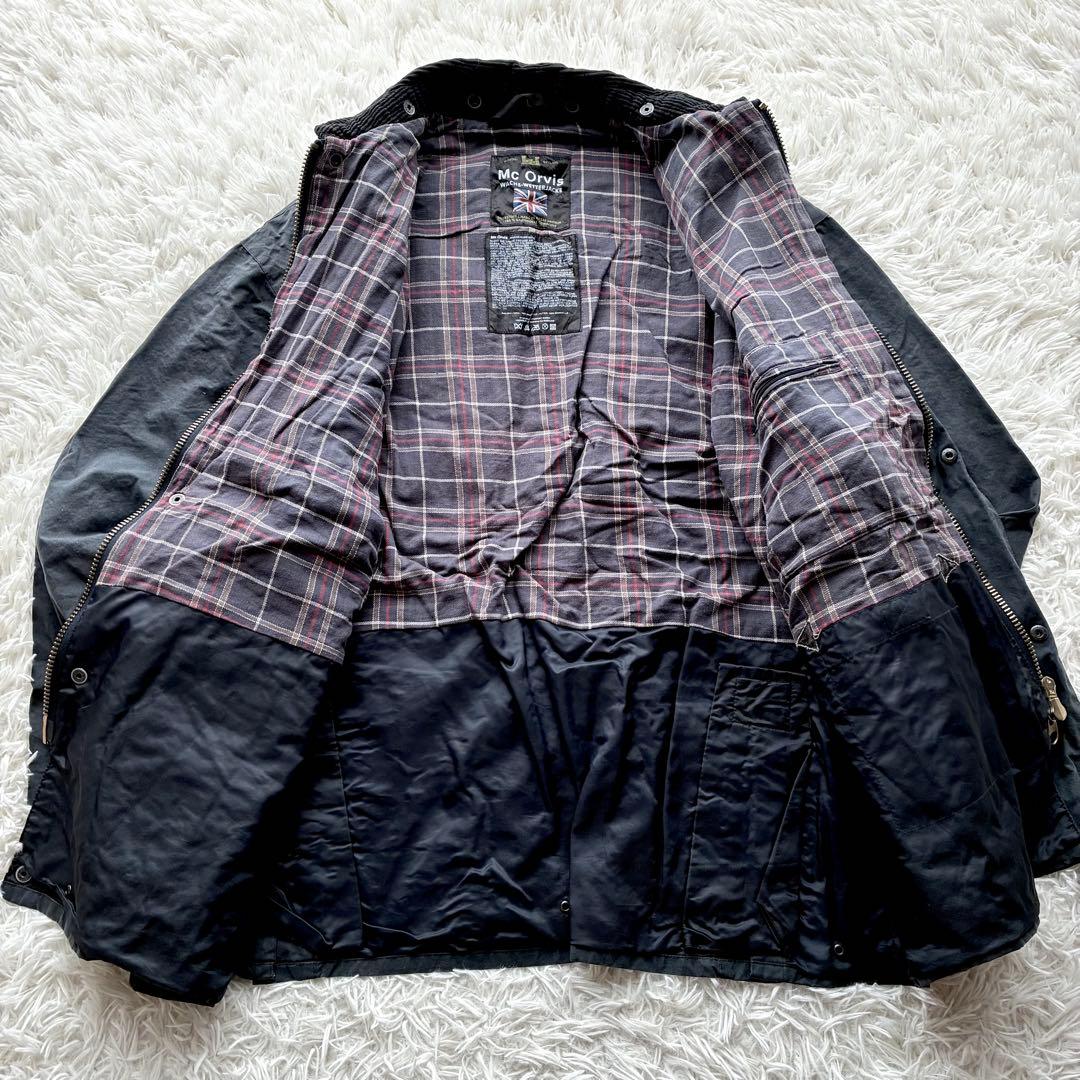 barbour 工場製 “Mc Orvis” オイルドジャケット 英国製