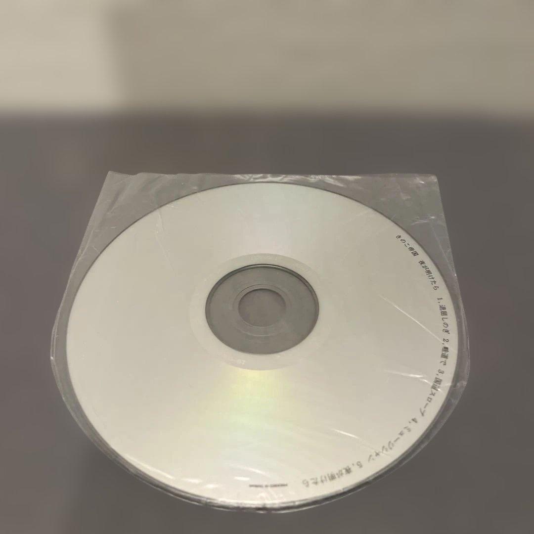 きのこ帝国 夜が明けたら CD アルバム 自主制作