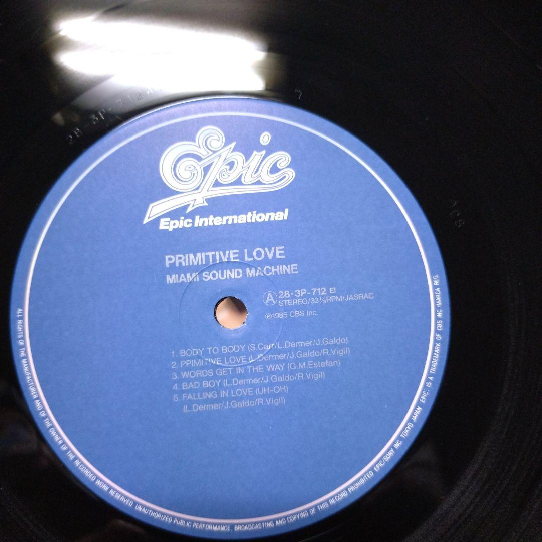 Miami Sound Machine  レコード