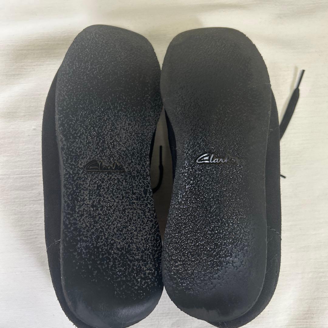 Clarks【美品】 Wallabee Boot Black Suede