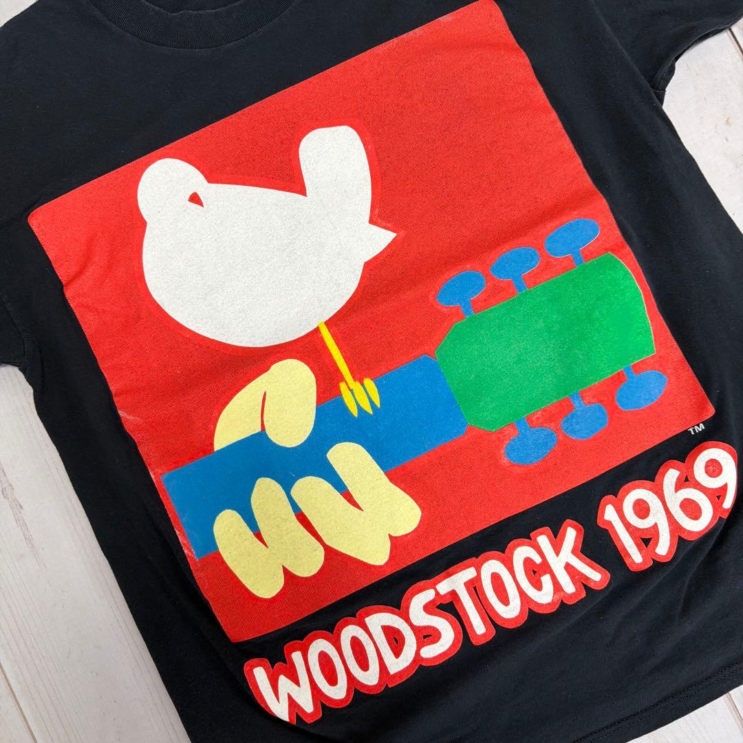 ウッドストックwood Stock ツアーT オフィシャル　90s