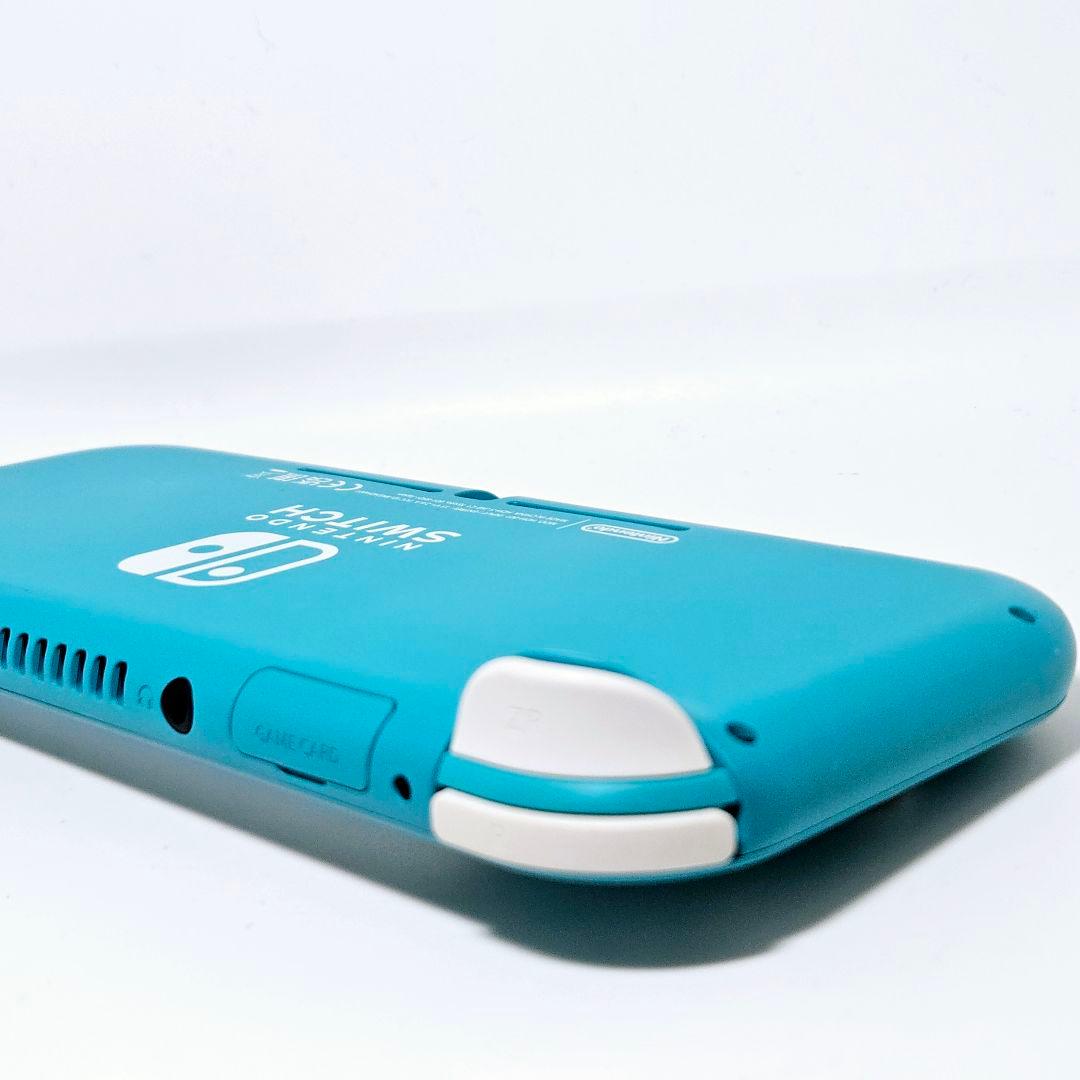 動作品【美品】Switch lite ターコイズ 本体 スイッチLite