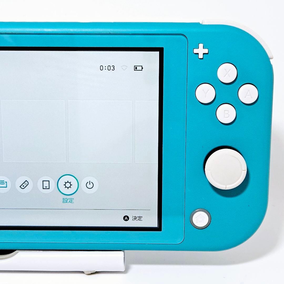 動作品【美品】Switch lite ターコイズ 本体 スイッチLite
