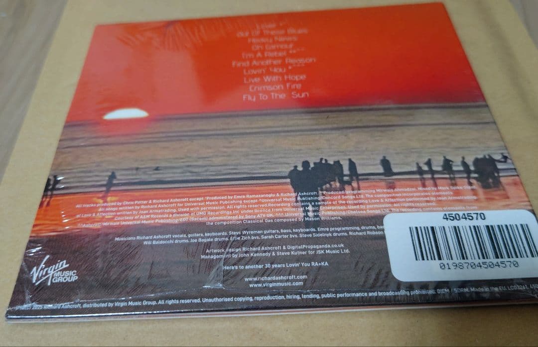 Richard Ashcroft Lovin' You サイン入りCD オアシス