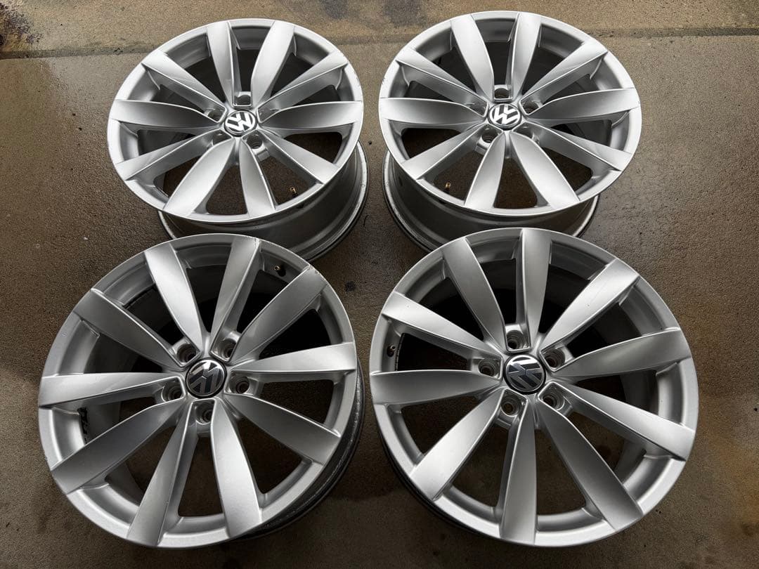 VW シロッコ純正18インチ 18x8J 112 5H +41 ゴルフ