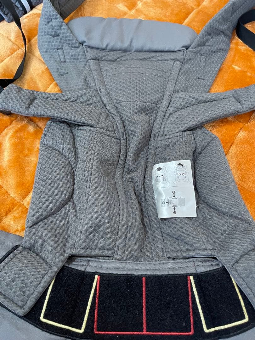 ergobaby 抱っこ紐 グレー メッシュ　エルゴベビー