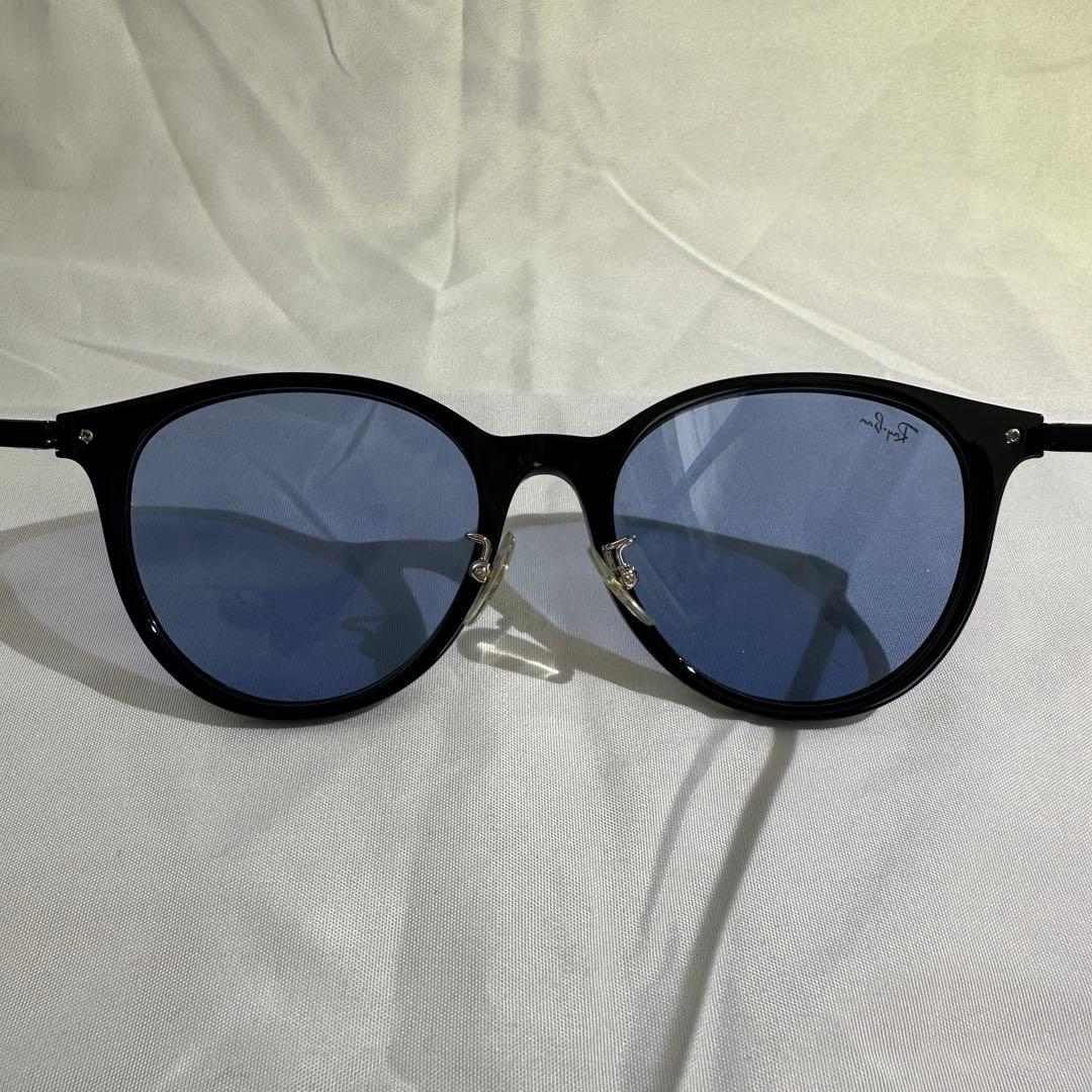 即日発送 Ray-Ban RB4334D ブルーレンズ 有名人着用モデル 美品