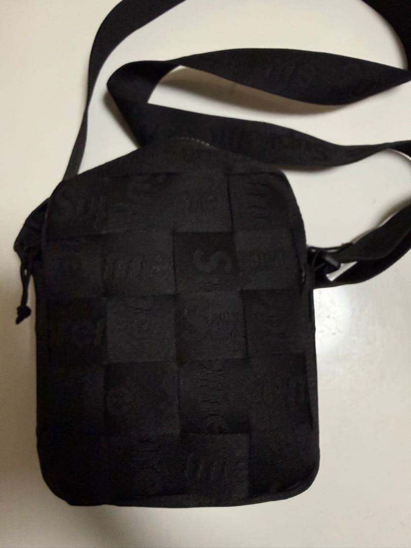 Supreme Woven Shoulder Bag BLACK 美品