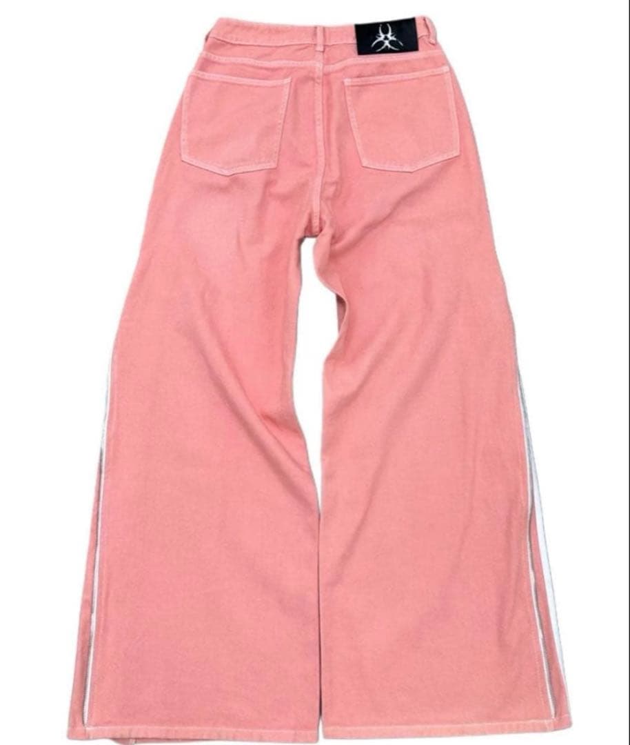 最安値corzy worldwideMサイズ PINK WASHED JEANS